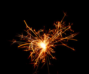 Blurry, abstract style decorative sparkles.