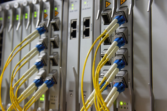 Fiber Optical connector interface for Cards Equipment DWDM telec