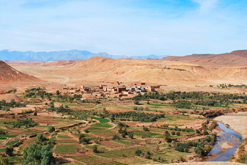 Oasi nel deserto del Marocco