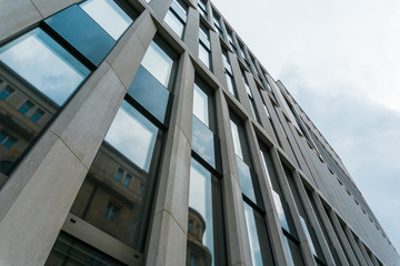 very low angle view of office facade