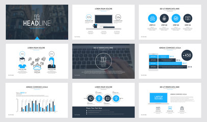 Infographics slide template 2