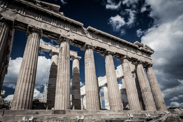 Naklejka premium Parthenon in Athens, Greece