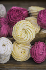 Fruit marshmallows handmade in gift box