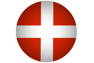 Obraz premium Sovereign military order of malta 3D illustration symbol