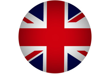 United Kingdom flag illustration symbol. The kingdom