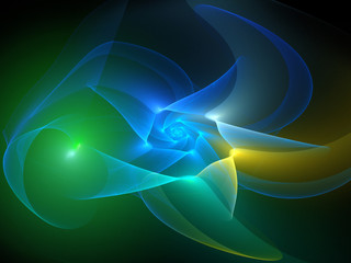 Abstract fractal background