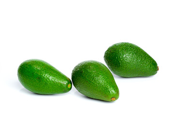 Avocado isolated on a white background