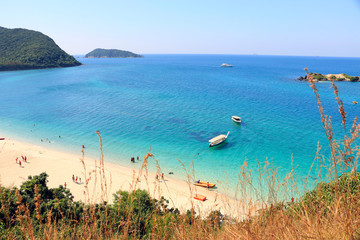 Beautiful beach in Samae san island -Thailand
