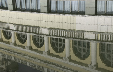 REFLECTION OF A BUILDING
