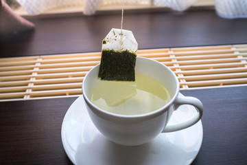 お茶のティーバッグ