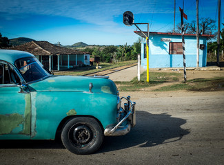 cuban car at Cuba railway junction