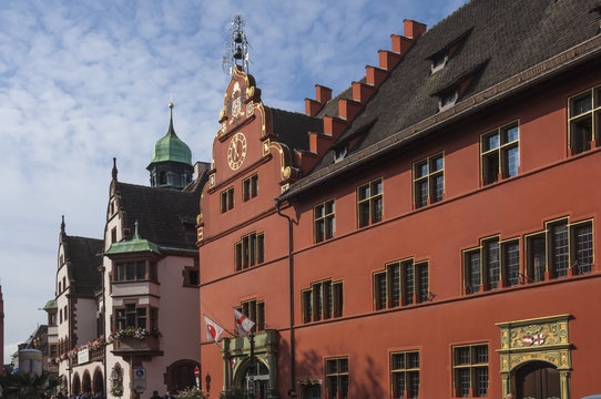 Haus zum Walfisch [Whale House], Freiburg im Breisgau, Black Forest, Baden-Wurttemberg, Germany