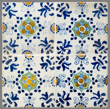 Dutch Tile From The 16th To The 18th Century