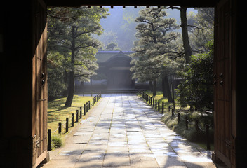 Inner sanctum of the Sankeien Garden, Yokohama, Tokyo, Japan