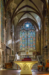 Fototapeta na wymiar St. George's Church, Selestat, Alsace, France
