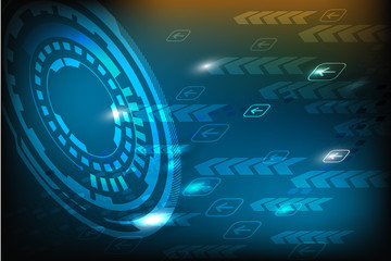 vector digital abstract background