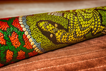 Didgeridoo - traditional aboriginal instrument from Australia