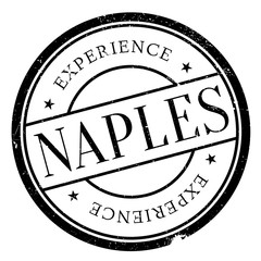 Naples stamp rubber grunge