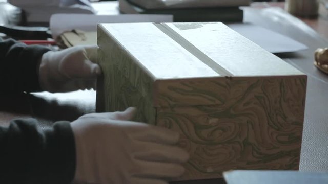 the restoration of an ancient Chinese manuscript