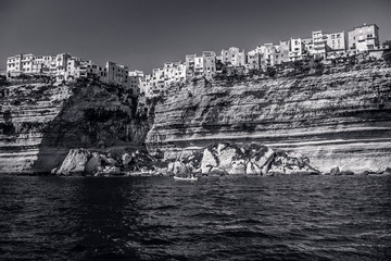 Bonifacio from the Sea