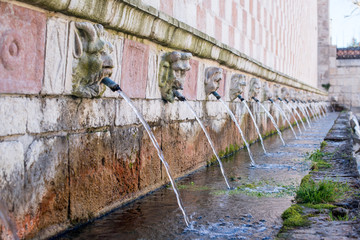Fountain of 99 cannelle - Aquila