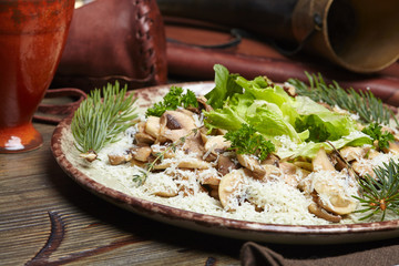 mushroom salad