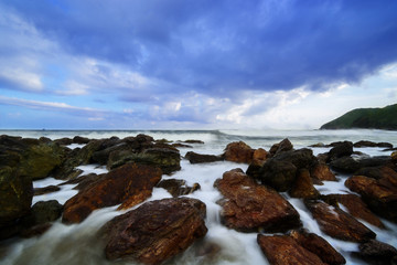 The Magical waves at Yarada Beach