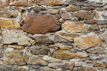 Background of old stone wall