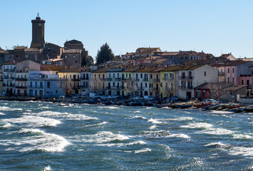Marta con il vento di tramontana