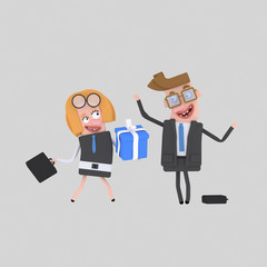 Business couple with gift

Easy combine! Custom 3d illustration contact me!