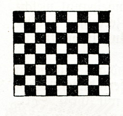 Plain weave (from Meyers Lexikon, 1895, 7/509)