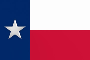 US State Background: 3d illustration of Texas Flag