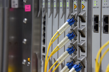 Fiber Optical connector interface for Cards Equipment DWDM telec