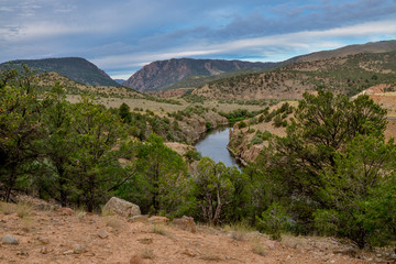 Colorado river headwaters scenic view 
Radium, Grand County, Colorado, USA