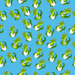 baby crocodile or alligator