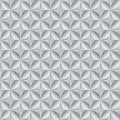 Abstract geometric circle seamless pattern background vintage retro with swatches, Vector illustration eps10.