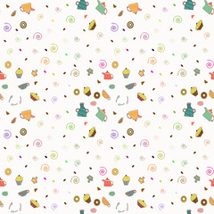 pattern tè e pasticcini