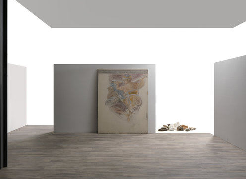 Ambiente con affresco