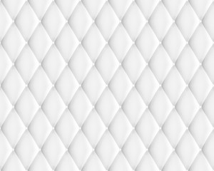 Vector abstract white upholstery background. Seamless background