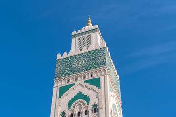 Hassan II Mosque in Casablanca, Morocco
