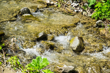 Falling water