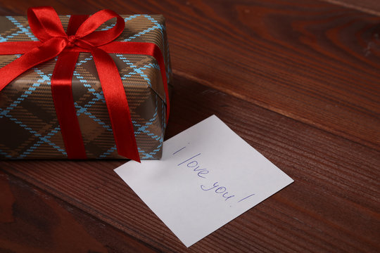 beautifully wrapped holiday gift for a loved one