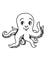 Octopus oktopus funny child sweet