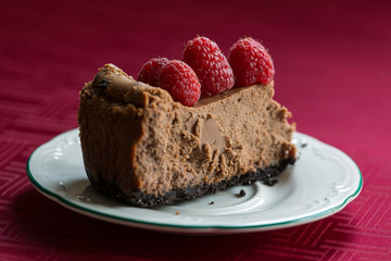 Chocolate cheesecake