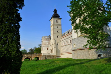 Fototapeta na wymiar Zamek w Krasiczynie