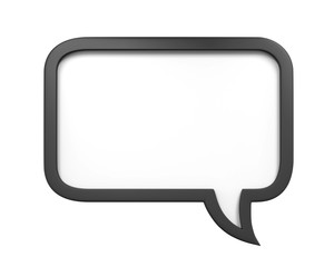 Speech Bubble Isolated