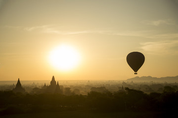 Sunrise over Bagan, Myanmar