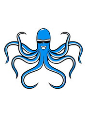 Squid oktopus funny cool sunglasses