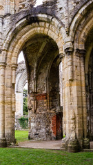 Fototapeta na wymiar Ruins of Netley Abbey E Cistercian monastery