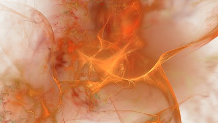 Weicher nebelartiger Hintergrund - orange